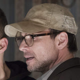 MR. Robot Hat Stitched Movie Cap Unisex Adjustable Khaki Costume