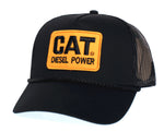 Cat Diesel Power Cap Caterpillar Black Trucker Hat Smokey and the Bandit Movie