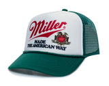 Miller Beer Hat High Life Vintage Logo Truckers Cap Adult One Size Multi
