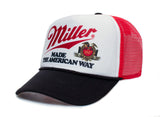 Miller Beer Hat High Life Vintage Logo Truckers Cap Adult One Size Multi
