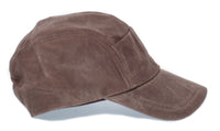 Quint Fishing Hat Jaws Movie Cap Canvas 5 Panel Adult Unisex Snap Closure Brown