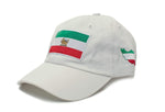 Posse Comitatus Persia Persian Iran Iranian Hat Flag Applique Embroidered Buckle Cap