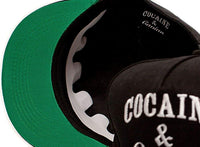 Cocaine & Caviar Embroidered Unisex-Adult Hat -One-Size Black/black
