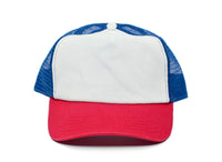 Stranger Things Movie Cap Hat Red/White Cotton Royal mesh unisex-adult Snapback