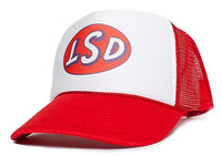 LSD Funny Vintage 60's Stoner Cap Hat Unisex-Adult Trucker -One-Size Multi