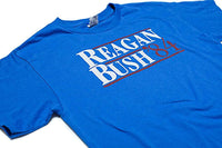 Reagan Bush 84 T-Shirt Conservative Presidential Campaign Shirt Royal