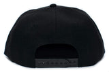 Wu Tang Clan Embroidered Unisex-Adult Hat One-Size Flat Bill Black/Black