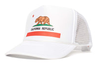 California Republic Flag Cali Unisex-Adult One Size Trucker Hat Cap