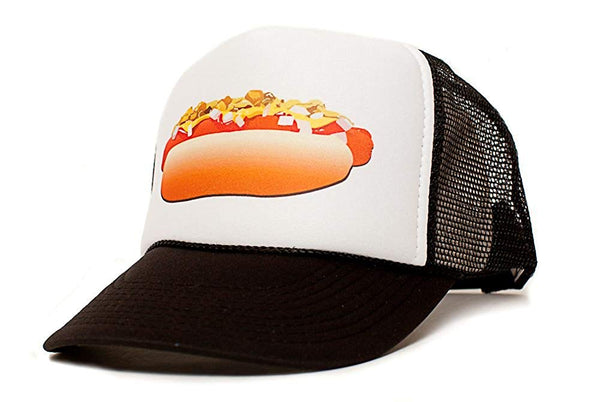 Hot Dog Funny 4th of July Adult- Unisex Hat Cap Multi