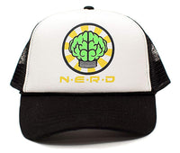 NERD Custom Unisex-Adult One-size Trucker Hat Multi (White/Black)