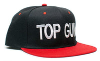 Adam Devine Top Gun Unisex-Adult Cap -One-Size Black/Red