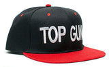 Adam Devine Top Gun Unisex-Adult Cap -One-Size Black/Red