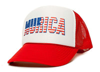 MURICA FOURTH OF JULY USA 4th CURVE BILL Unisex-Adult One Size Hat Cap