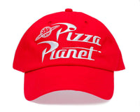 Pizza Planet Embroidered Dad Hat Unstructured Cap Adult One-Size Red