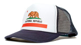 California Republic Flag Cali Unisex-Adult One Size Trucker Hat Cap