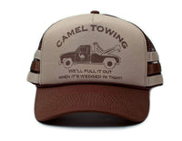 Camel Towing Co. Funny Hat Humor Rude Brown/Tan Cap Truckers