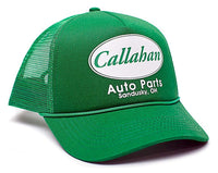 Callahan Auto Parts Sandusky Ohio Adult One-size Unisex Hat Cap Truckers Green