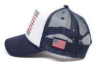 Back To Back World War Champs Unisex-Adult Cap -One-Size Navy/White/Navy
