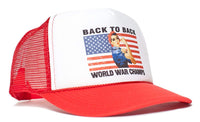 Rosie Back To Back World War Champs Unisex-Adult Hat One-Size