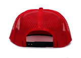 Booty Hunter Flat Bill Unisex-Adult One-Size Trucker Hat Cap Black/Red/White