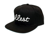 ILLEST Lowered Font Embroidered Unisex-Adult Hat One-Size Black/Black