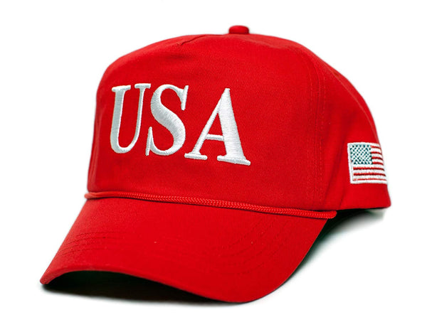 Back To Back World War Champs USA 45 Trump Make America Great Again Embroidered hat One Size Adult Red, White Cap