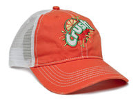 Orange Crush Soda Pop Adult Distressed Vintage 90's Dad Trucker Cap hat
