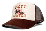 Booty Hunter Unisex - Adult Curved Bill Truckers Cap Hat Snapback Tan/Brown