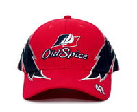 Old Spice Hat #47 Cal Naughton Cap Talladega Nights Unisex Red