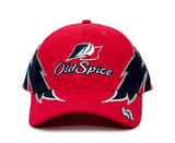Old Spice Hat #47 Cal Naughton Cap Talladega Nights Unisex Red