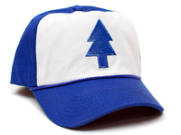 Dipper Blue Pine Hat Embroidered Cloth & Braid Adult One Sz Royal/White Baseball Cap