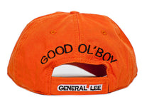 General Lee 01 Good Ol'e Boy The Dukes of Hazzard Embroidered Hat -One-Size Orange