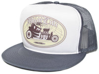 So. Cal Motor Cult Hot Rod Vintage Car Hat Cap Snapback baseball Gray